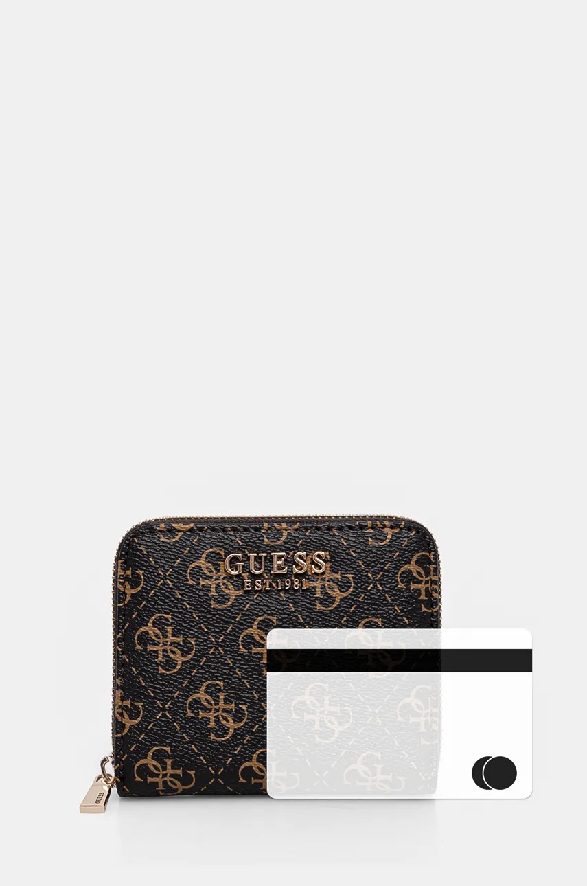 Гаманець Guess ERICA жіночий колір коричневий SWQG95 10137 