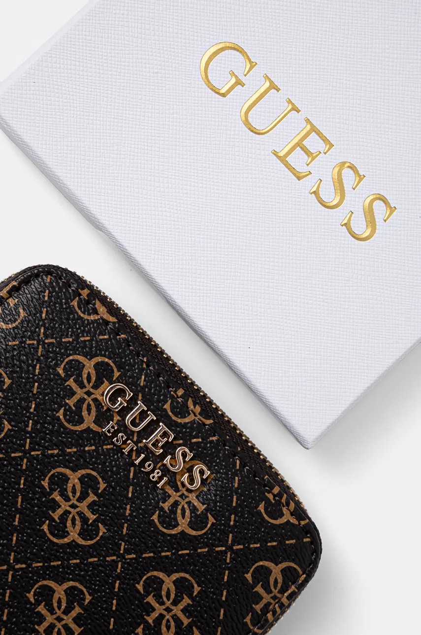 Гаманець Guess ERICA жіночий колір коричневий SWQG95 10137 