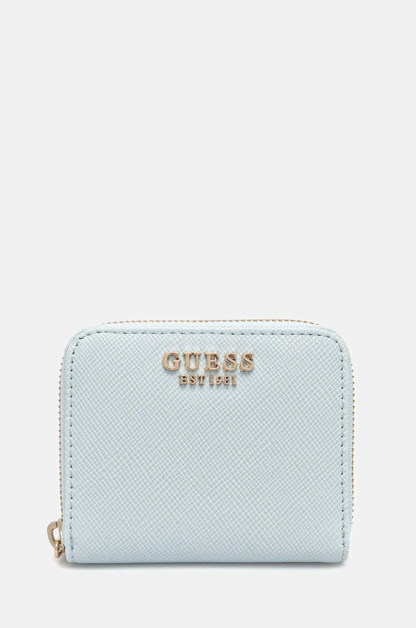 Levně Peněženka Guess LAUREL hnědá barva, SWZG85 00137