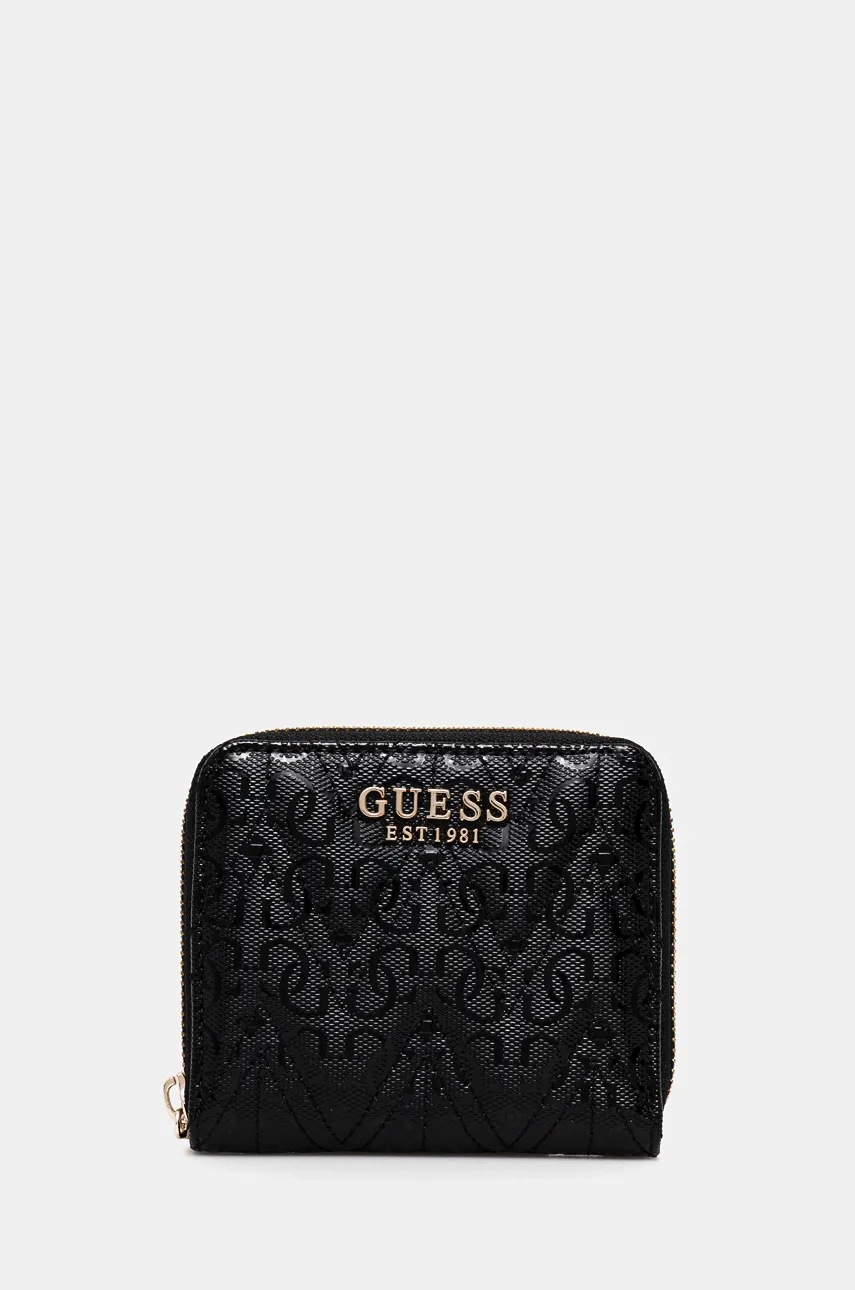 

Портмоне Guess ADELARD дамски в черно SWGG95 02137, Черен