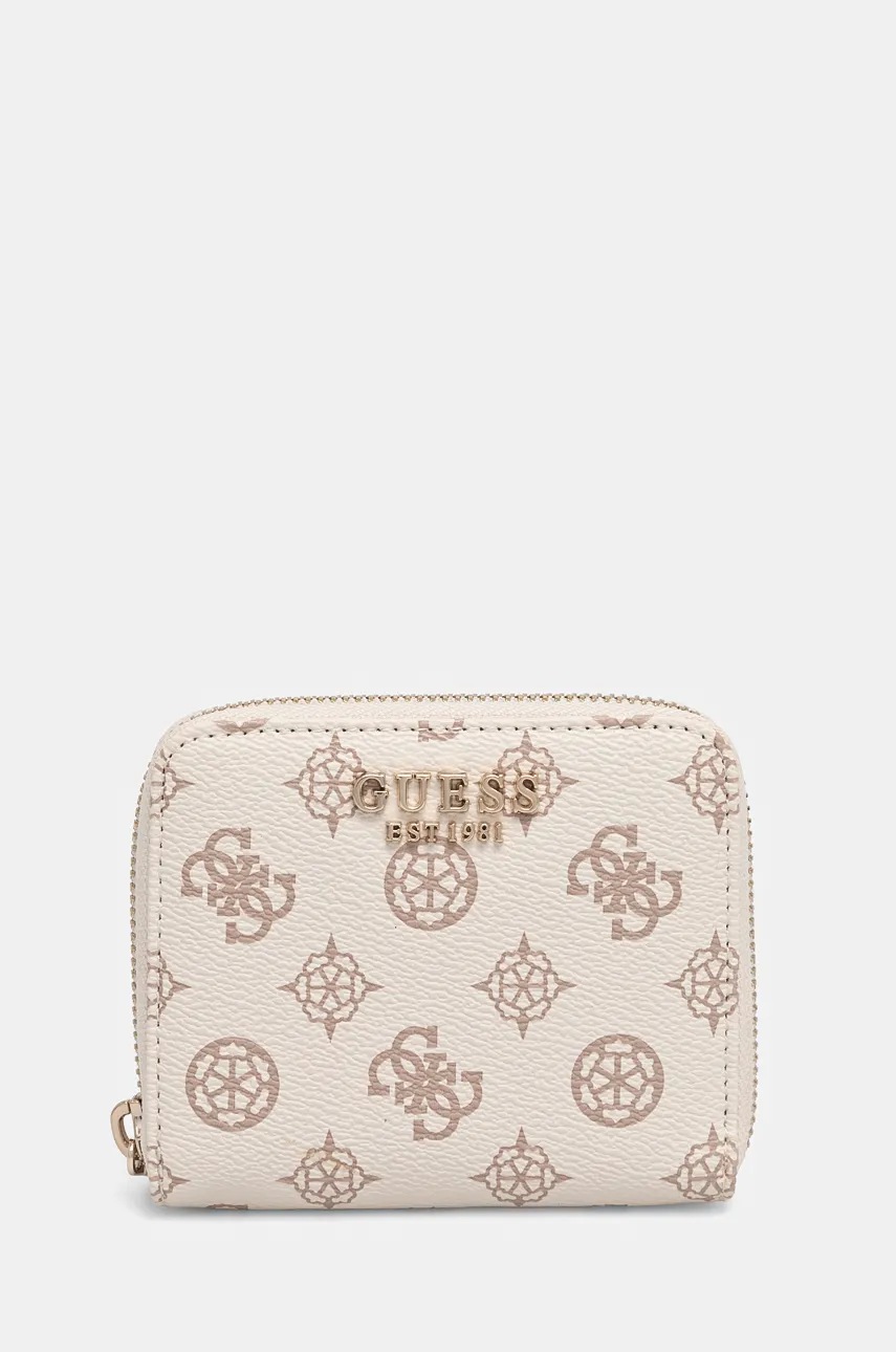 

Портмоне Guess LAUREL дамски в бежово SWPG85 00137, Бежов