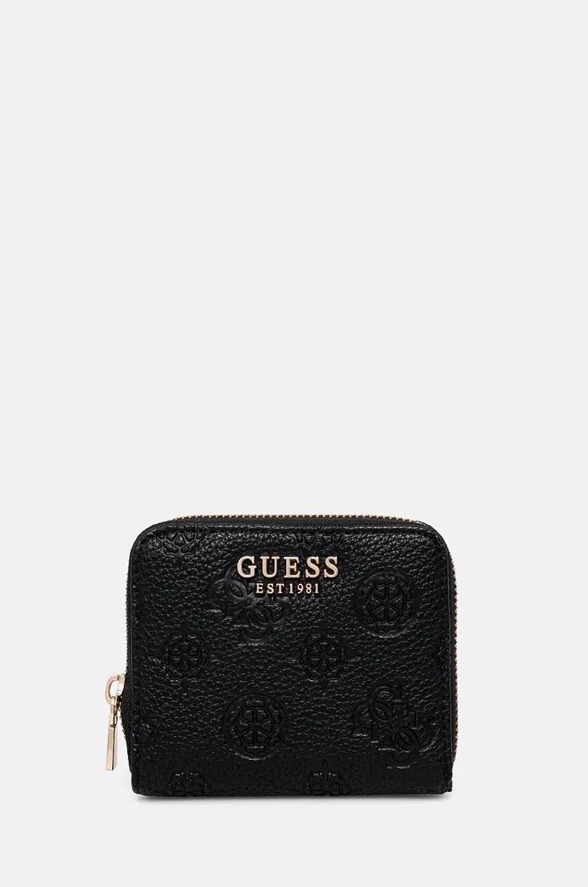 

Портмоне Guess CRESIDIA дамски в черно SWPG93 49137, Черен
