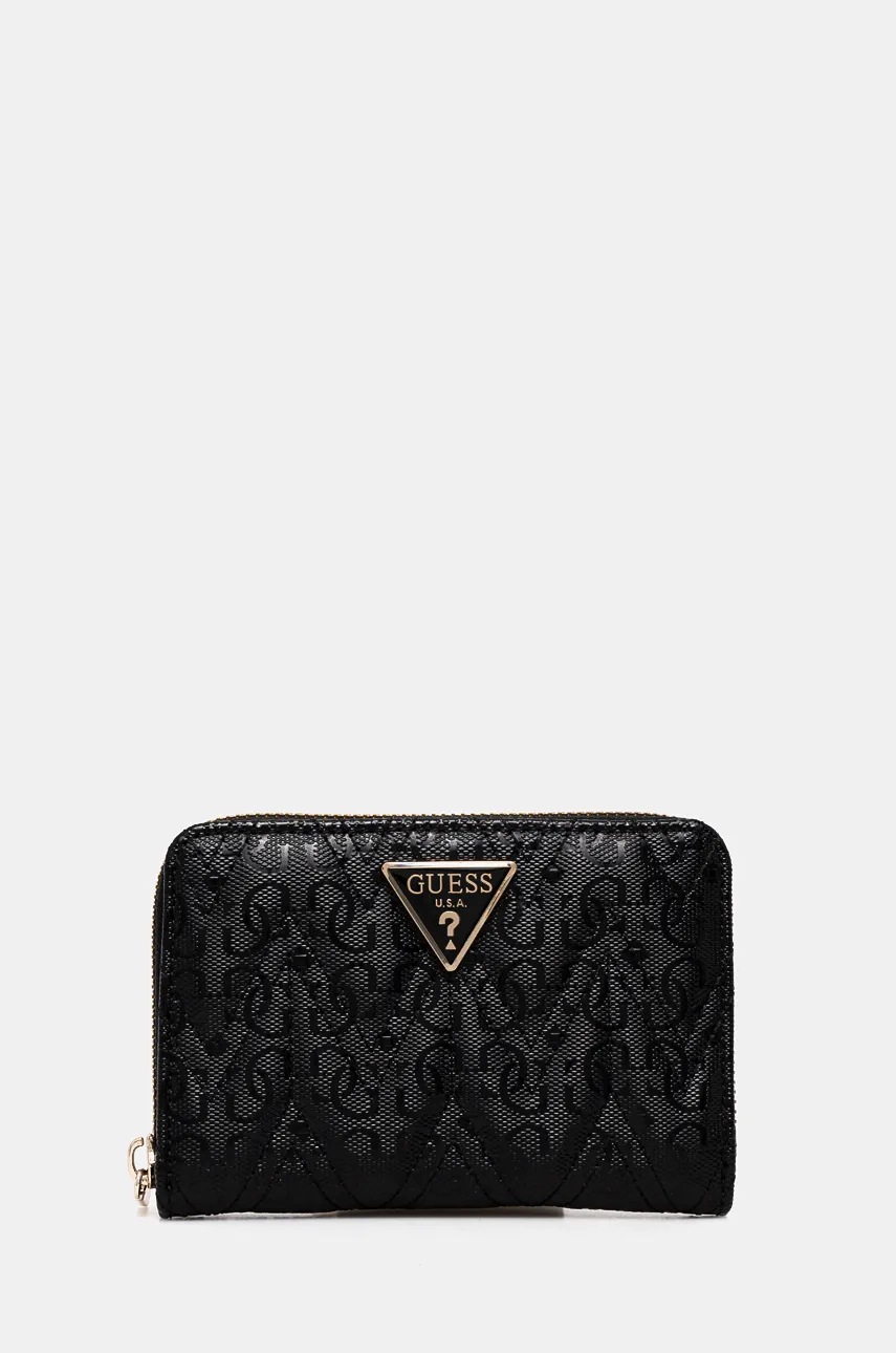 

Портмоне Guess ADELARD дамски в черно SWGG95 02140, Черен