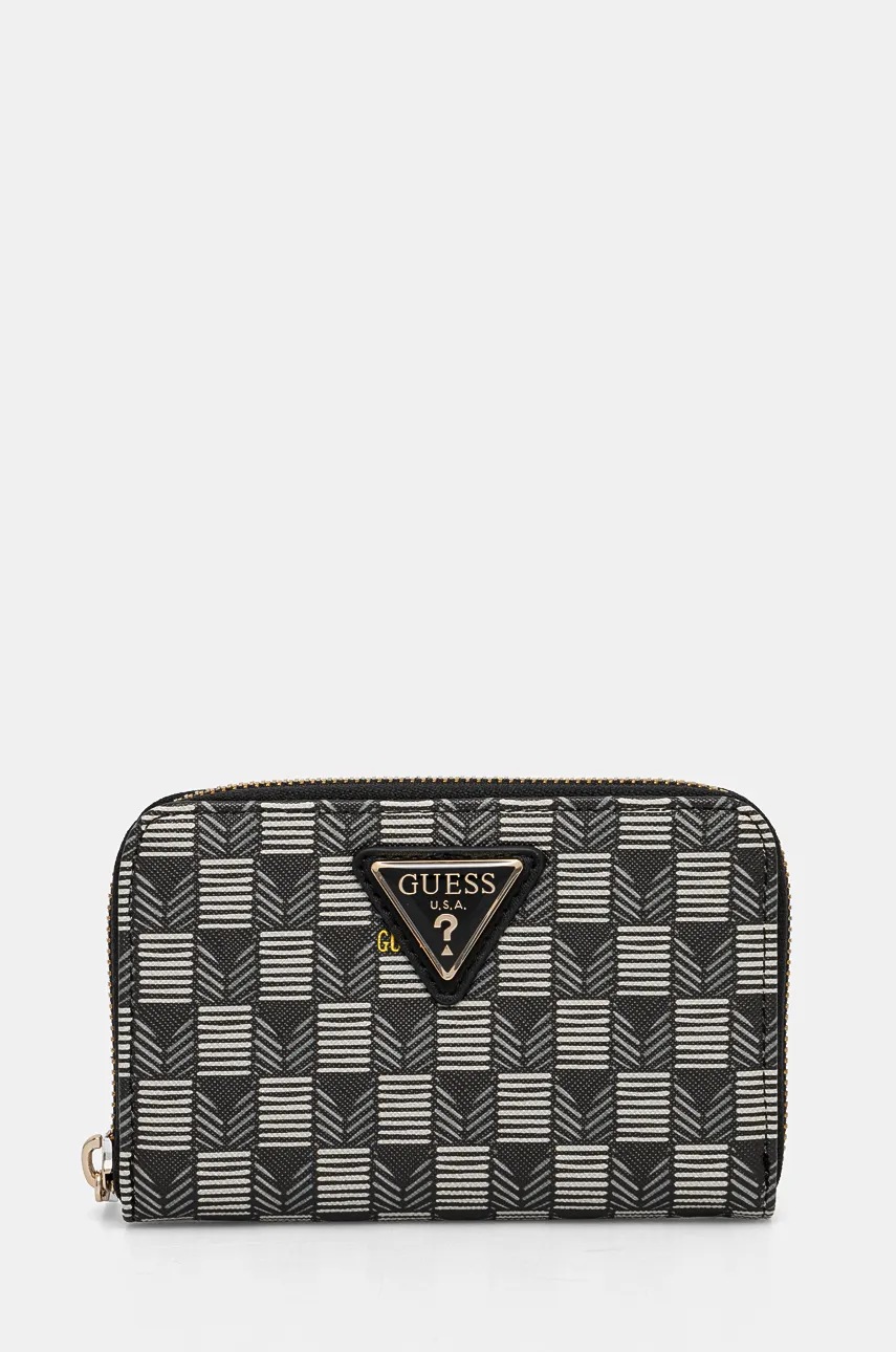 

Портмоне Guess дамски в черно SWJT93 44140, Черен