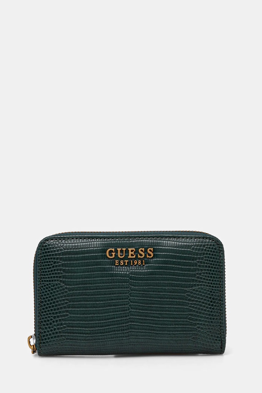 

Портмоне Guess SIBEL дамски в зелено SWKB95 06140, Тюркоазен