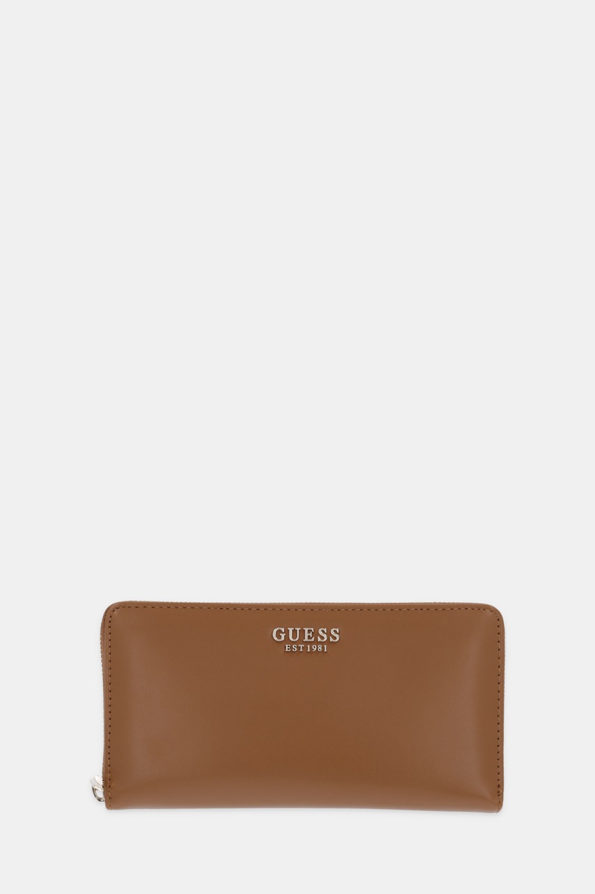 

Портмоне Guess LAUREL дамски в кафяво SWVC85 00163, Кафяв