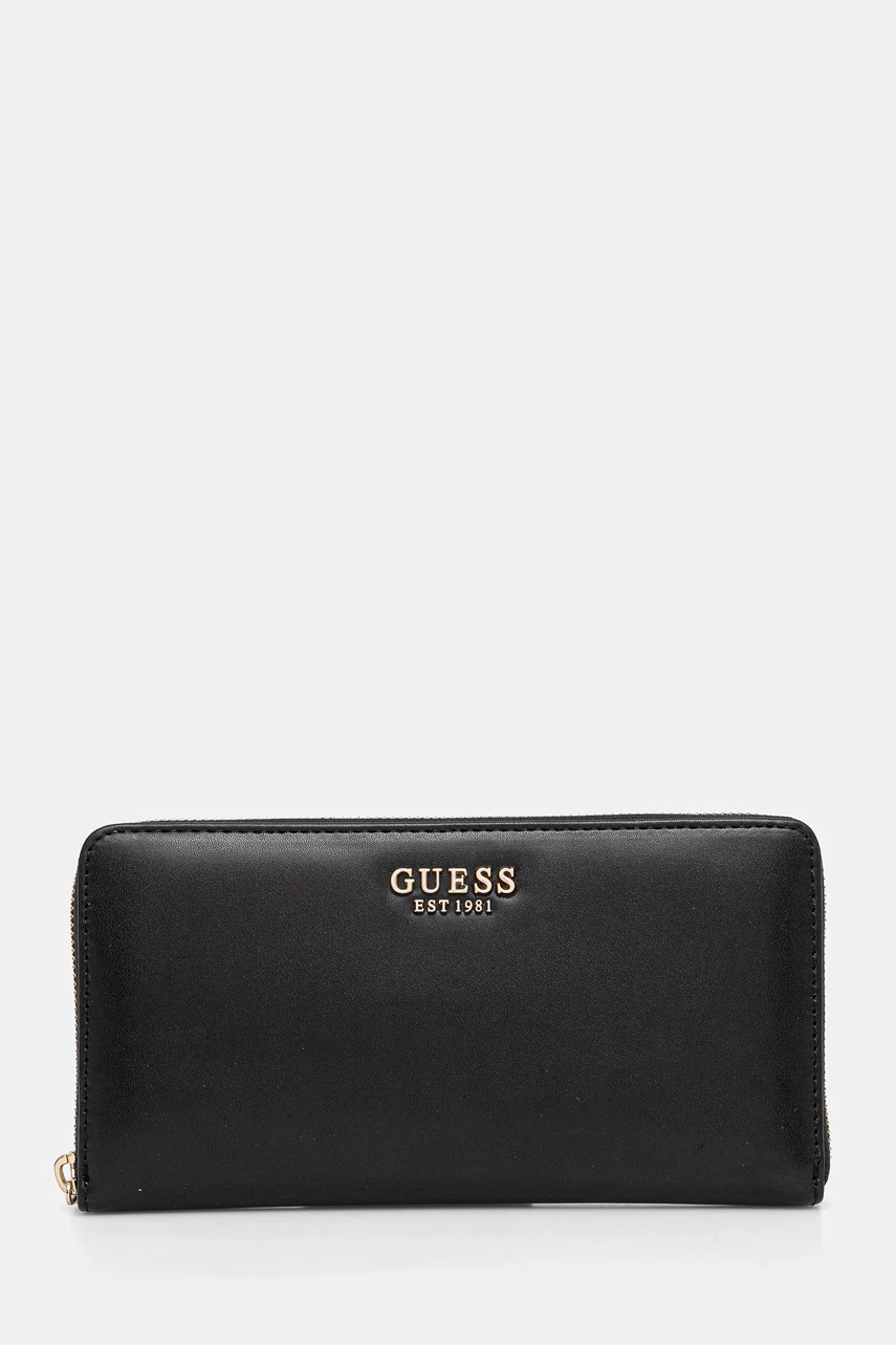 

Портмоне Guess LAUREL дамски в черно SWVC85 00163, Черен