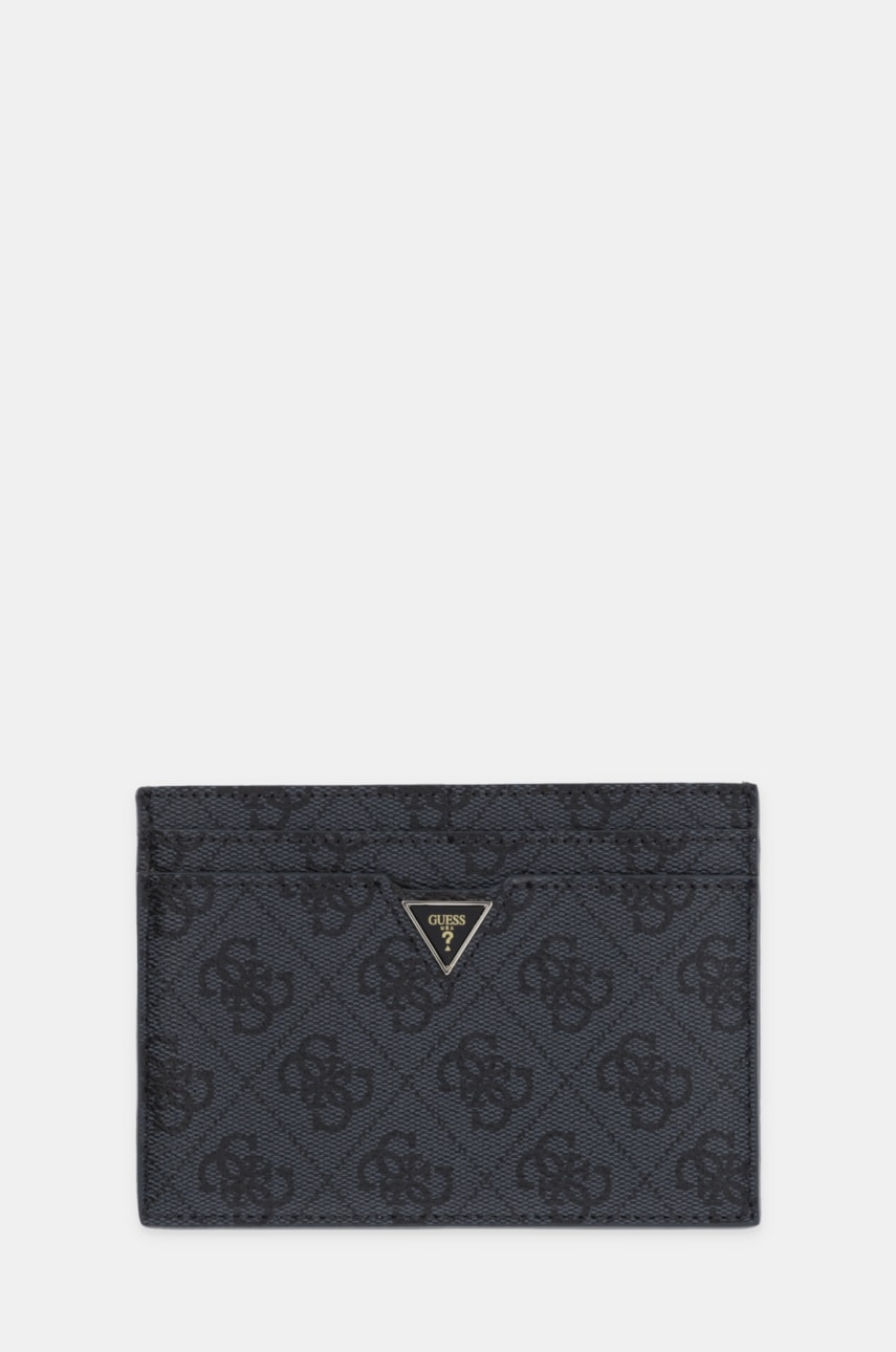 Levně Pouzdro na karty Guess černá barva, RW1706 P4401
