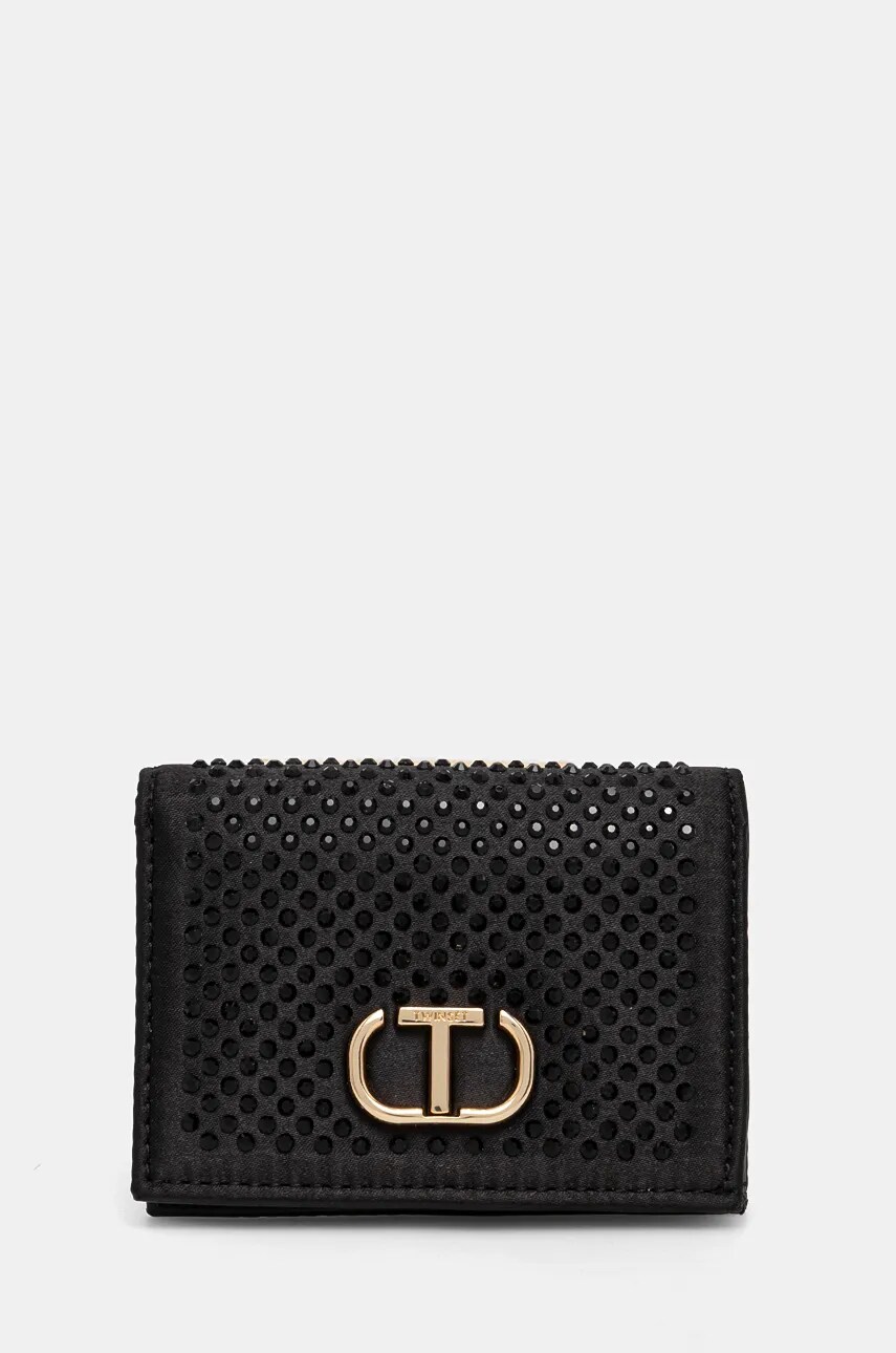 

Портмоне Twinset дамски в черно 242TL8046, Черен