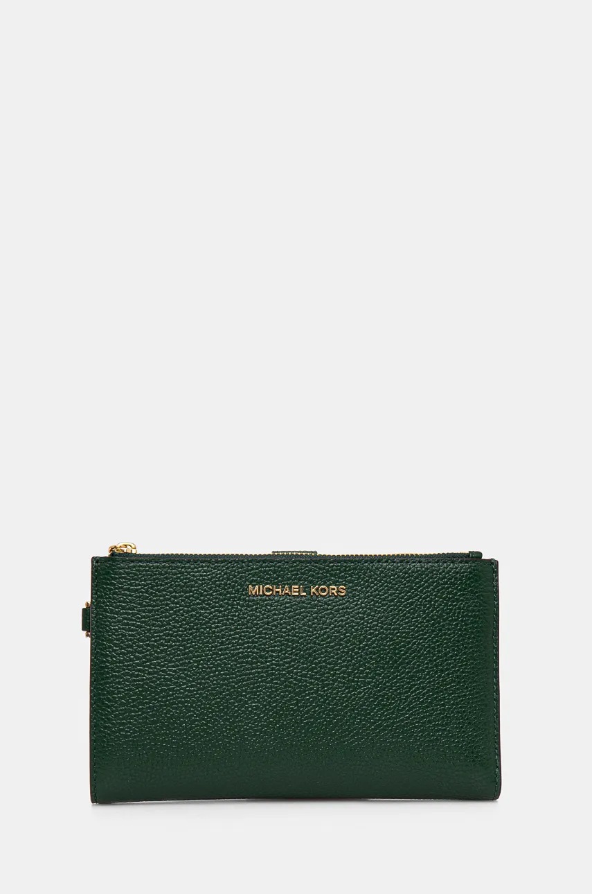 

Кожен портфейл MICHAEL Michael Kors дамски в зелено 32T7GAFW4L, Зелен