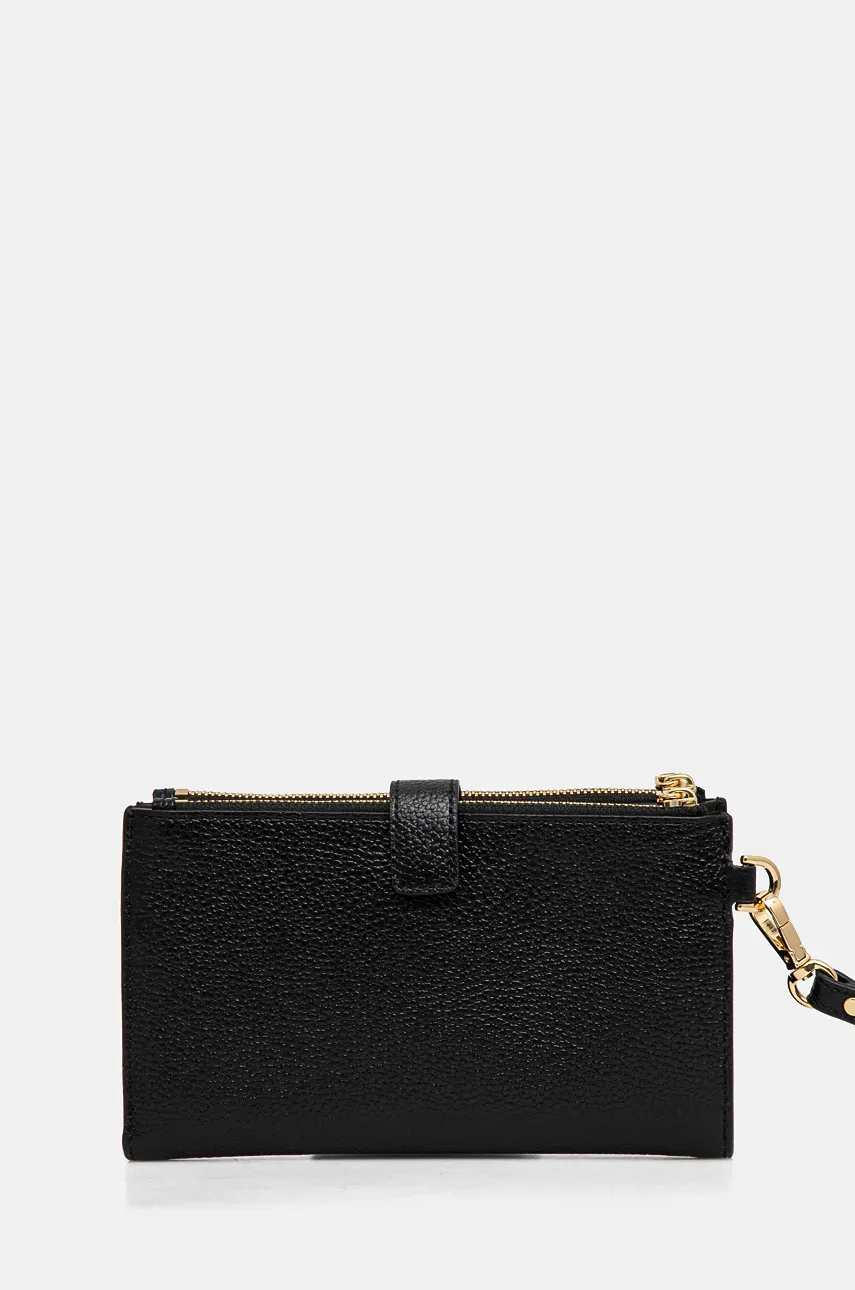 Кожаный кошелек MICHAEL Michael Kors женский цвет чёрный 32T7GAFW4L Кожаный кошелек MICHAEL Michael Kors женский цвет чёрный 32T7GAFW4L