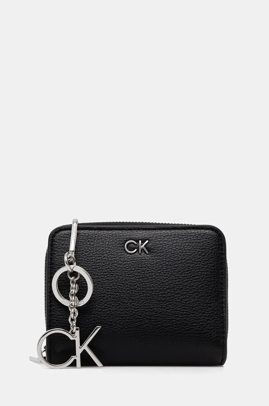 

Портмоне и ключодържател Calvin Klein в черно K60K612620, Черен