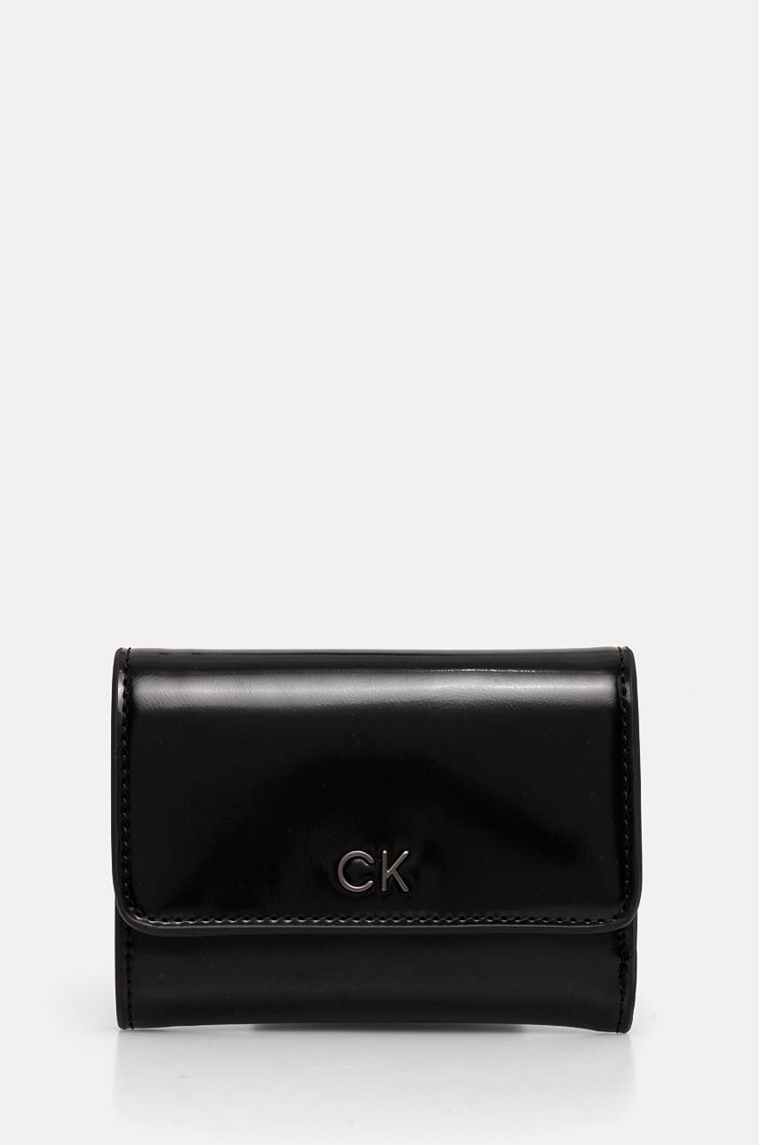

Портмоне Calvin Klein дамски в черно K60K612425, Черен