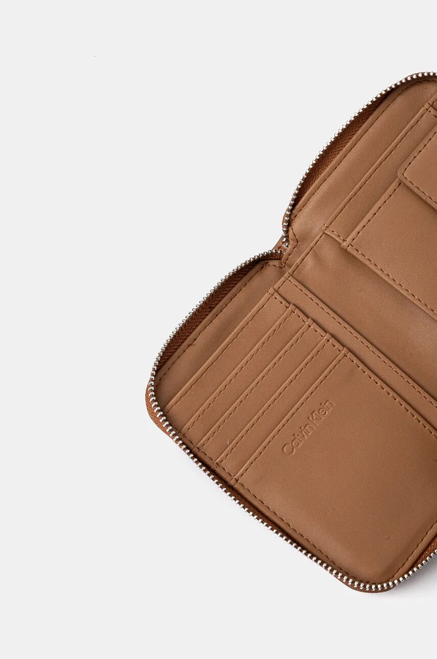 Calvin Klein pénztárca barna, női, K60K612437 termék 2. képe