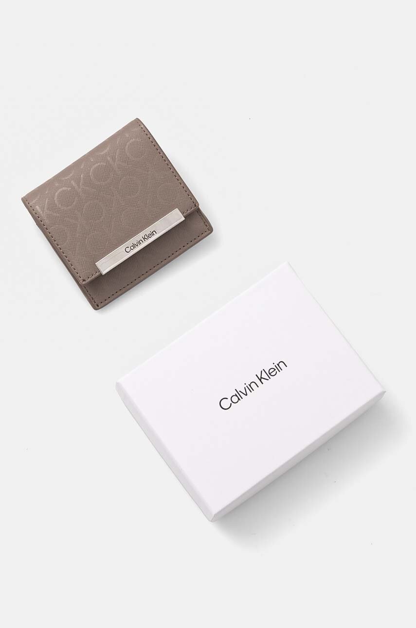 Гаманець Calvin Klein жіночий колір сірий K60K612443 