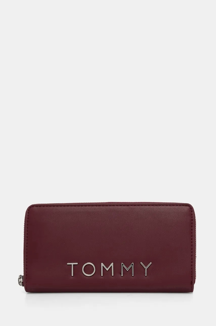 

Портмоне Tommy Jeans дамски в бордо AW0AW16485