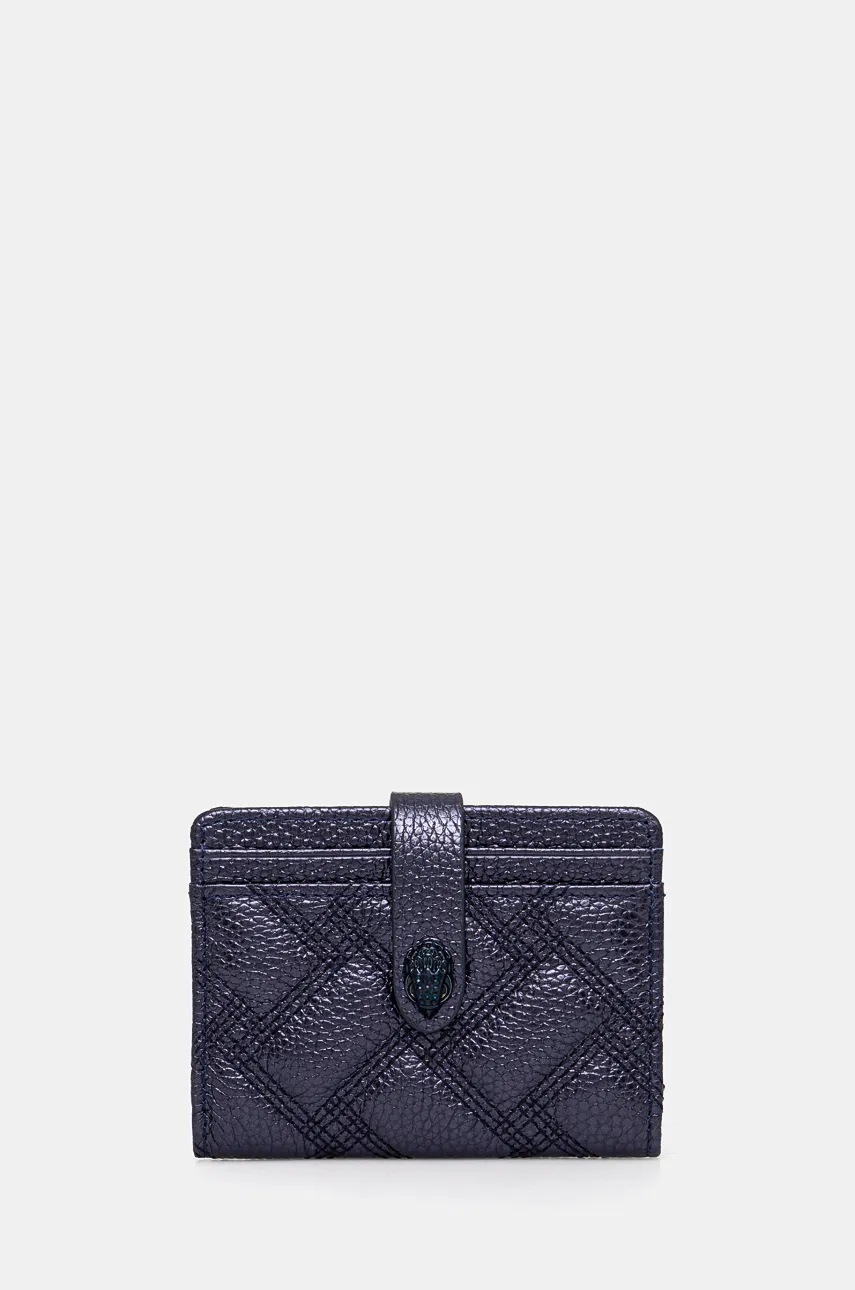 

Кожен калъф за карти Kurt Geiger London SMALL LEATHER GOODS в тъмносиньо 587981109, Тъмносин