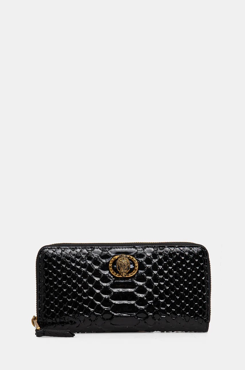 Kurt Geiger London portofel de piele SMALL LEATHER GOODS femei, culoarea negru, 3599000719