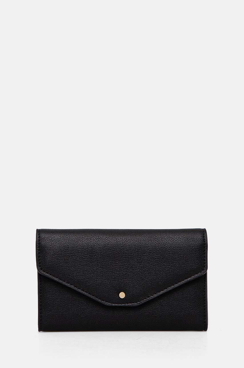 Geox portofel femei, culoarea negru, D46ZAA-000BU-C9999