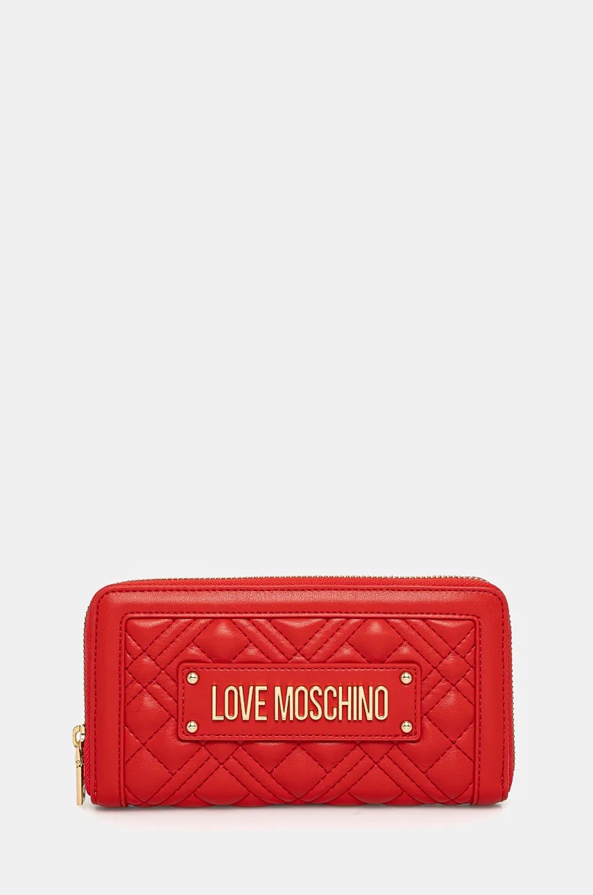 

Портмоне Love Moschino дамски в червено JC5600PP0L, Червен