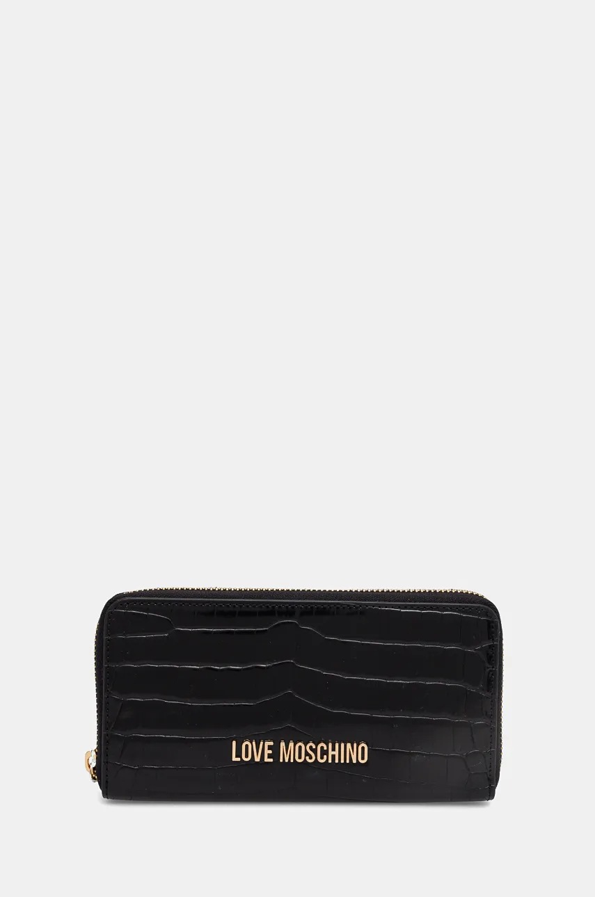 

Портмоне Love Moschino дамски в черно JC5700PP0L, Черен