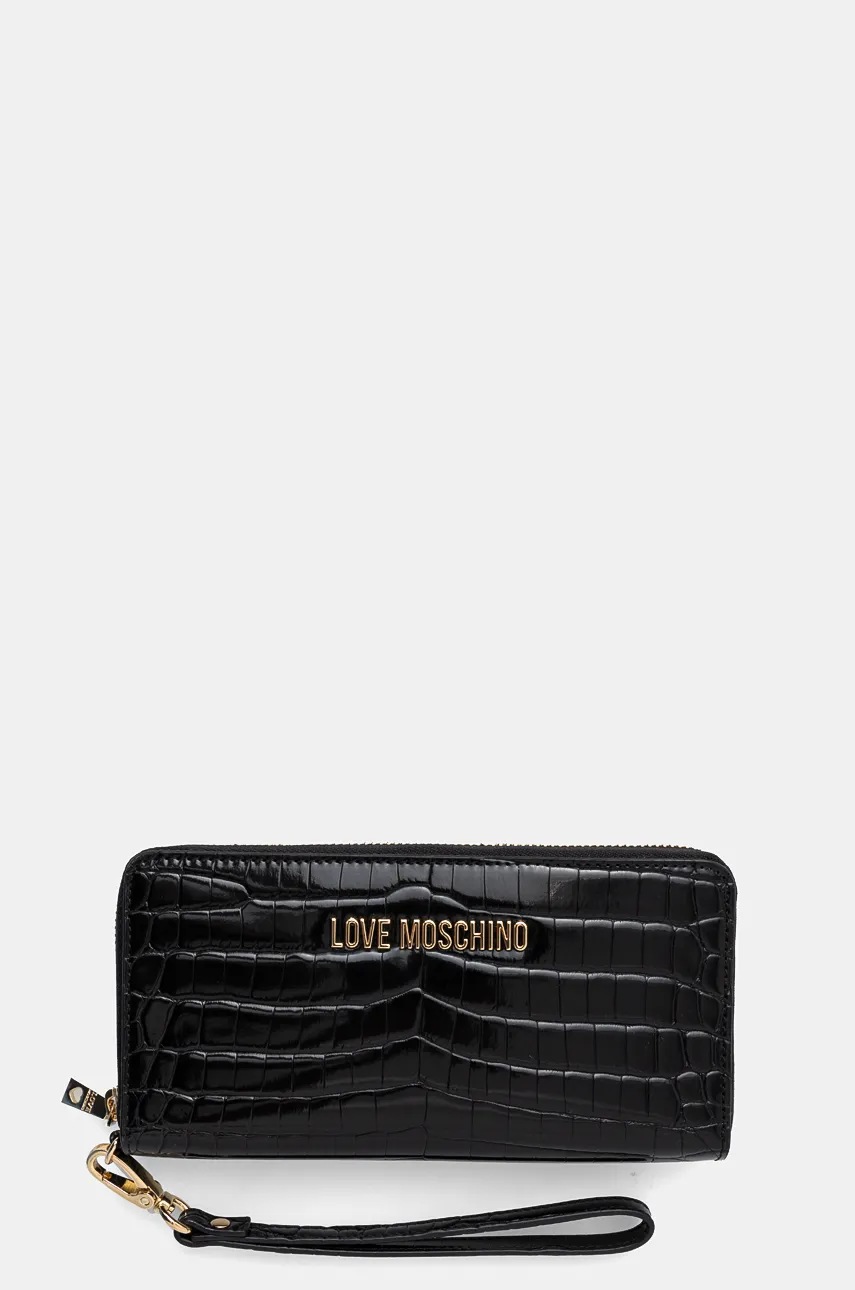 

Портмоне Love Moschino дамски в черно JC5723PP0L, Черен