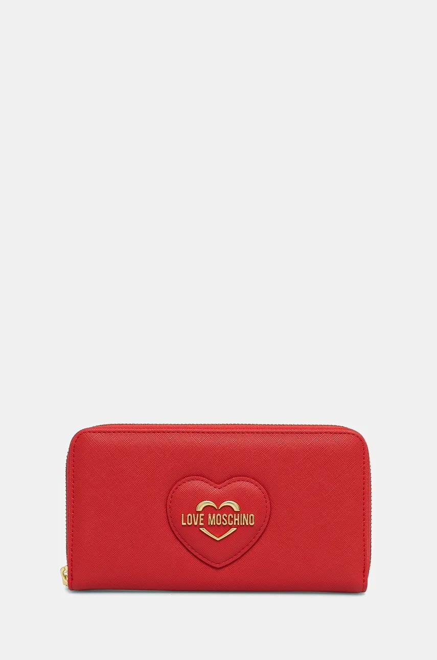 

Портмоне Love Moschino дамски в червено JC5730PP0L, Червен