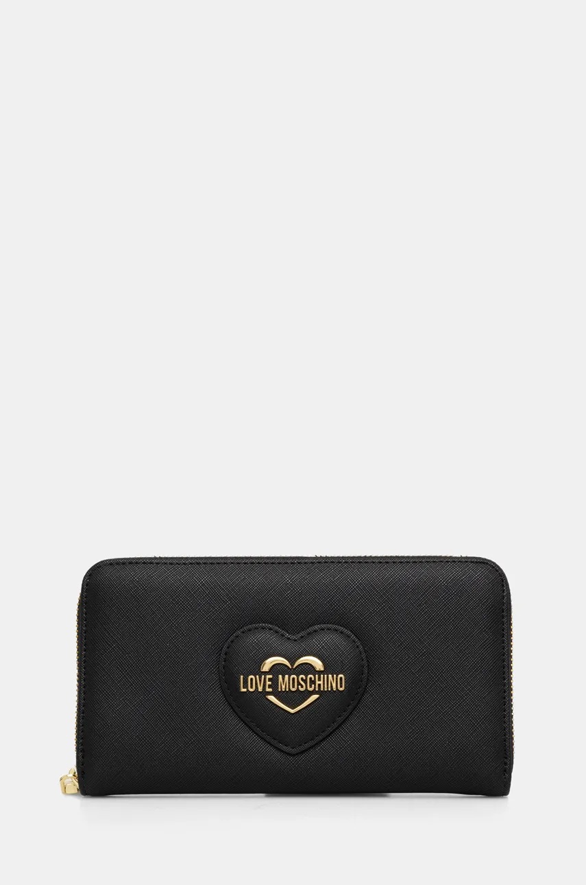 

Портмоне Love Moschino дамски в черно JC5730PP0L, Черен