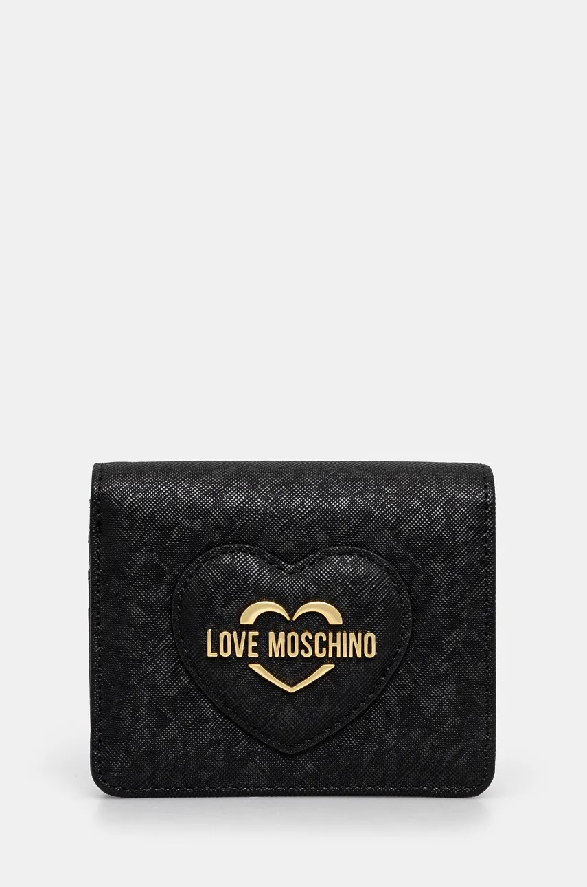 

Портмоне Love Moschino дамски в черно JC5731PP0L, Черен