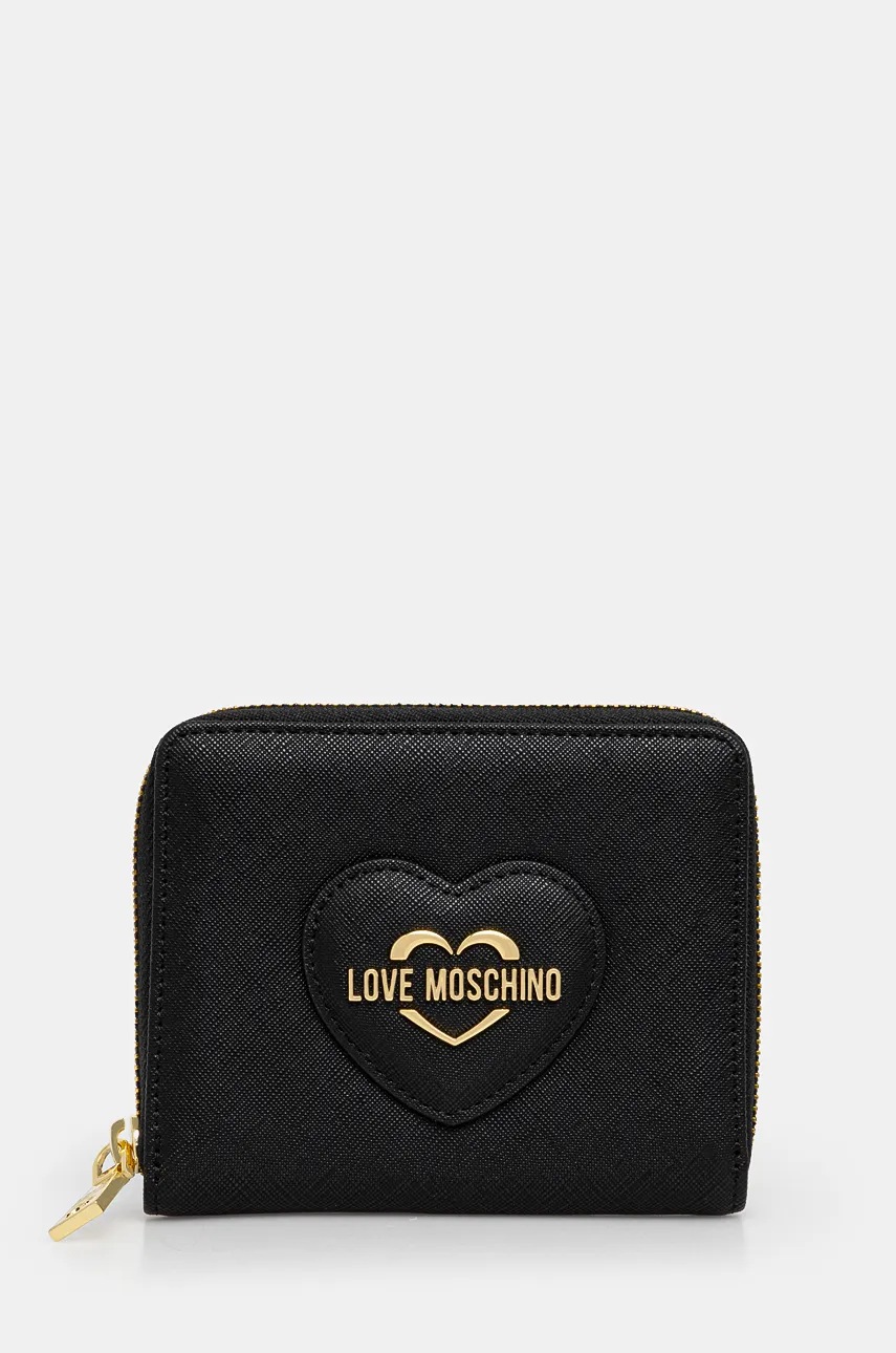 

Портмоне Love Moschino дамски в черно JC5733PP0L, Черен