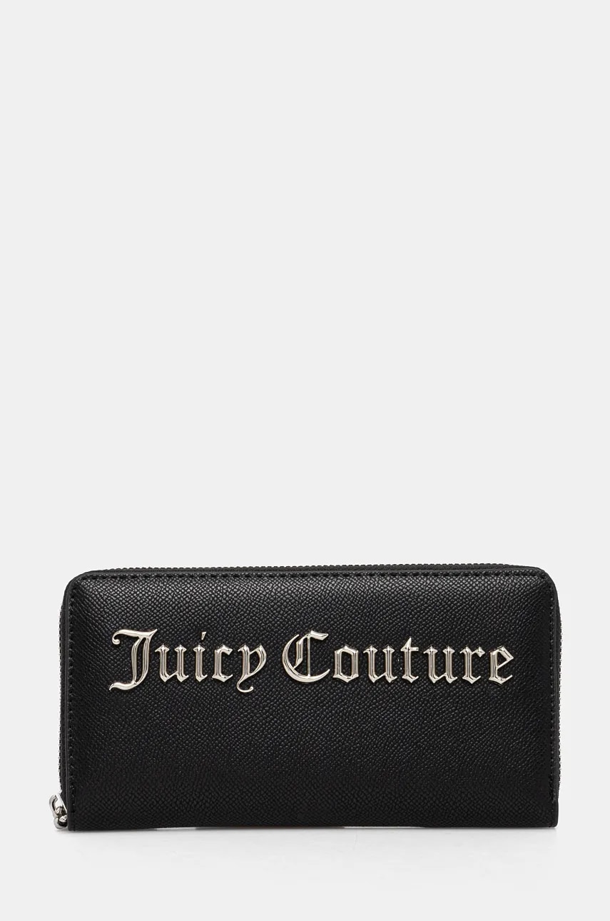 Juicy Couture portofel Jasmine femei, culoarea negru, WIJJM5341WVP000
