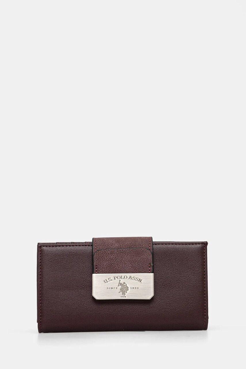 Levně Peněženka U.S. Polo Assn. Romantic fialová barva, WIUR08428WVP