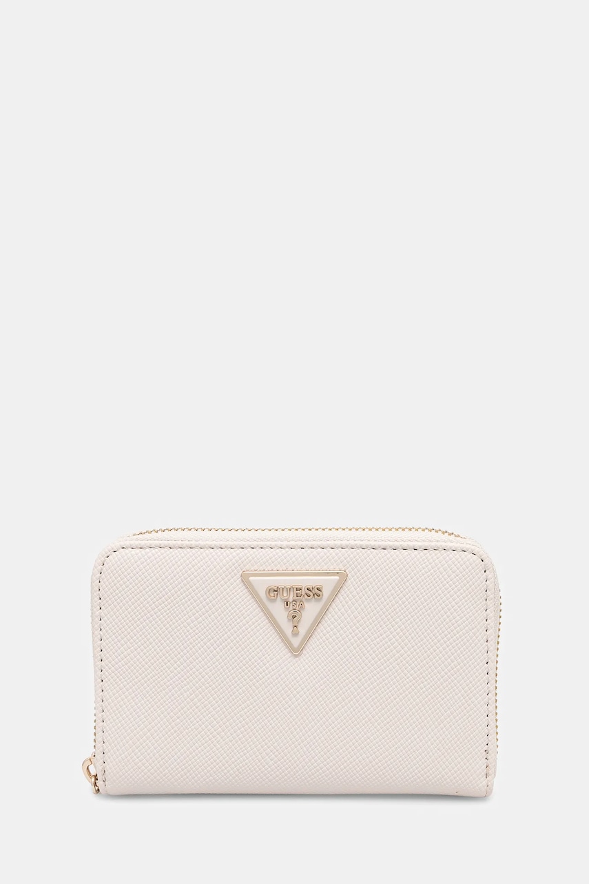 

Портмоне Guess дамски в бежово SWZG85 00140, Бежов