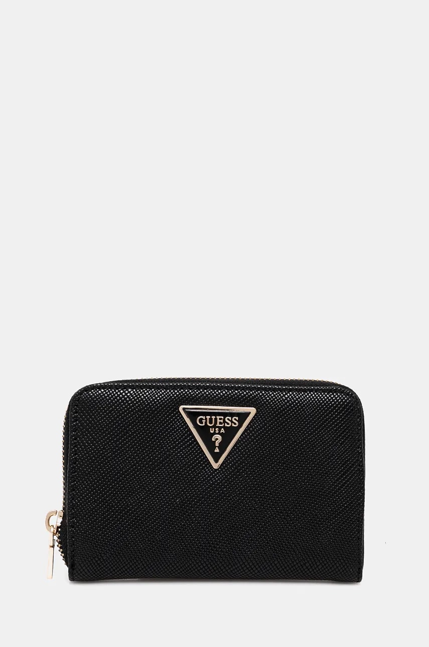 Levně Peněženka Guess černá barva, SWZG85 00140