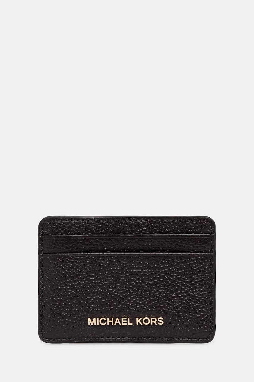 MICHAEL Michael Kors carcasă din piele culoarea negru, 32F7GF6D0L MICHAEL Michael Kors carcasă din piele culoarea negru, 32F7GF6D0L