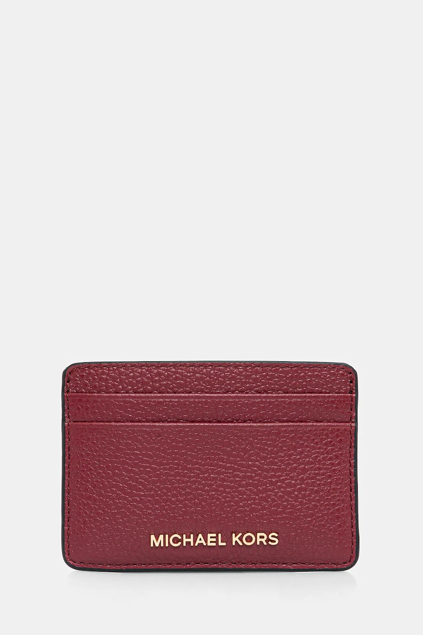 MICHAEL Michael Kors carcasa din piele culoarea negru, 32F7GF6D0L