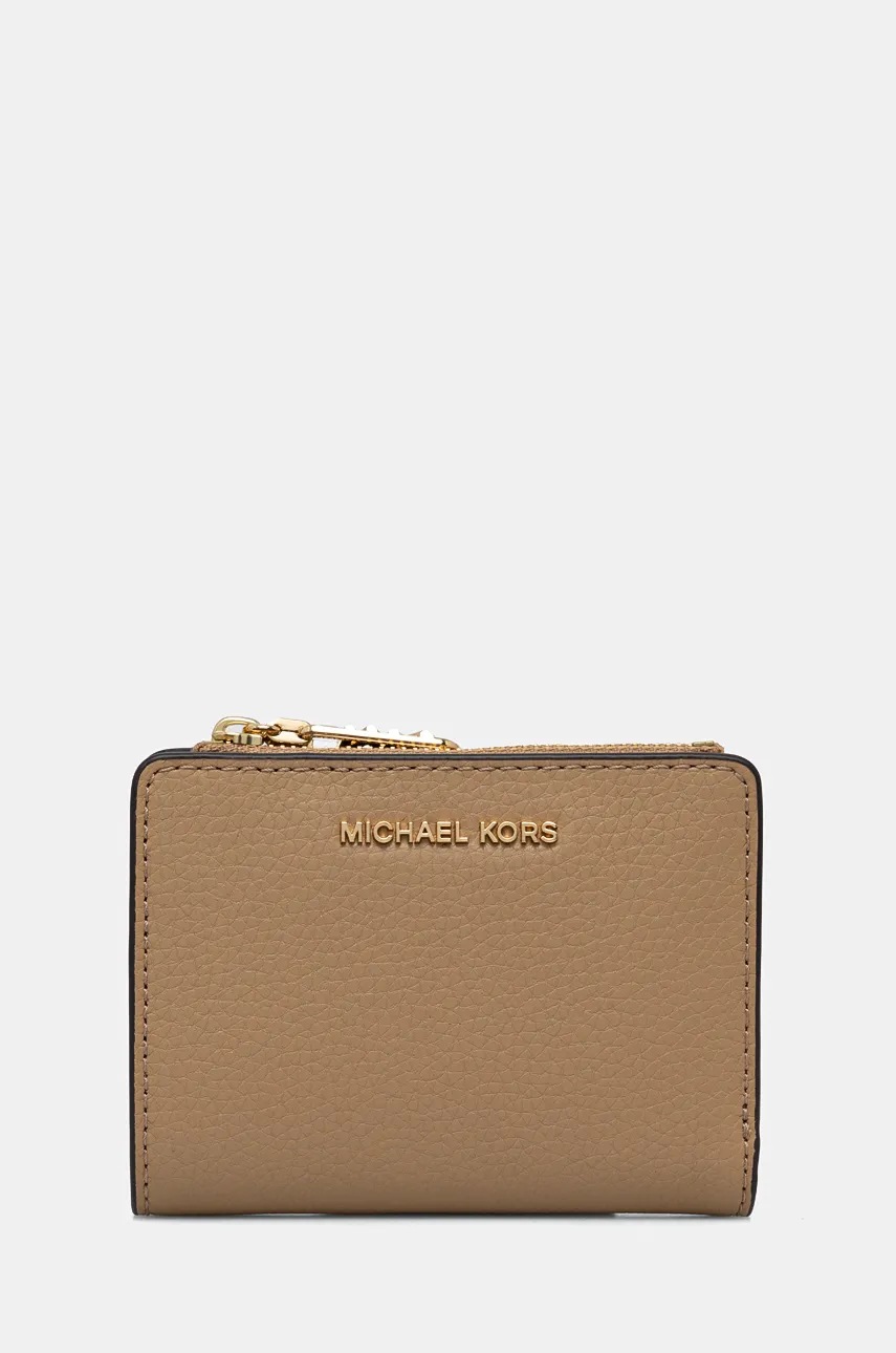

Кожен портфейл MICHAEL Michael Kors дамски в бежово 32S4G8ED7L, Бежов