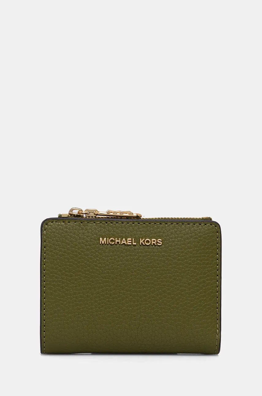 

Кожен портфейл MICHAEL Michael Kors дамски в зелено 32S4G8ED7L, Зелен