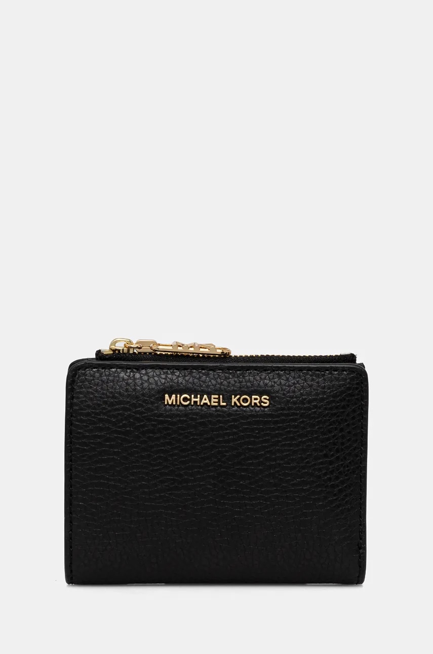 MICHAEL Michael Kors portofel de piele femei, culoarea negru, 32S4G8ED7L MICHAEL Michael Kors portofel de piele femei, culoarea negru, 32S4G8ED7L