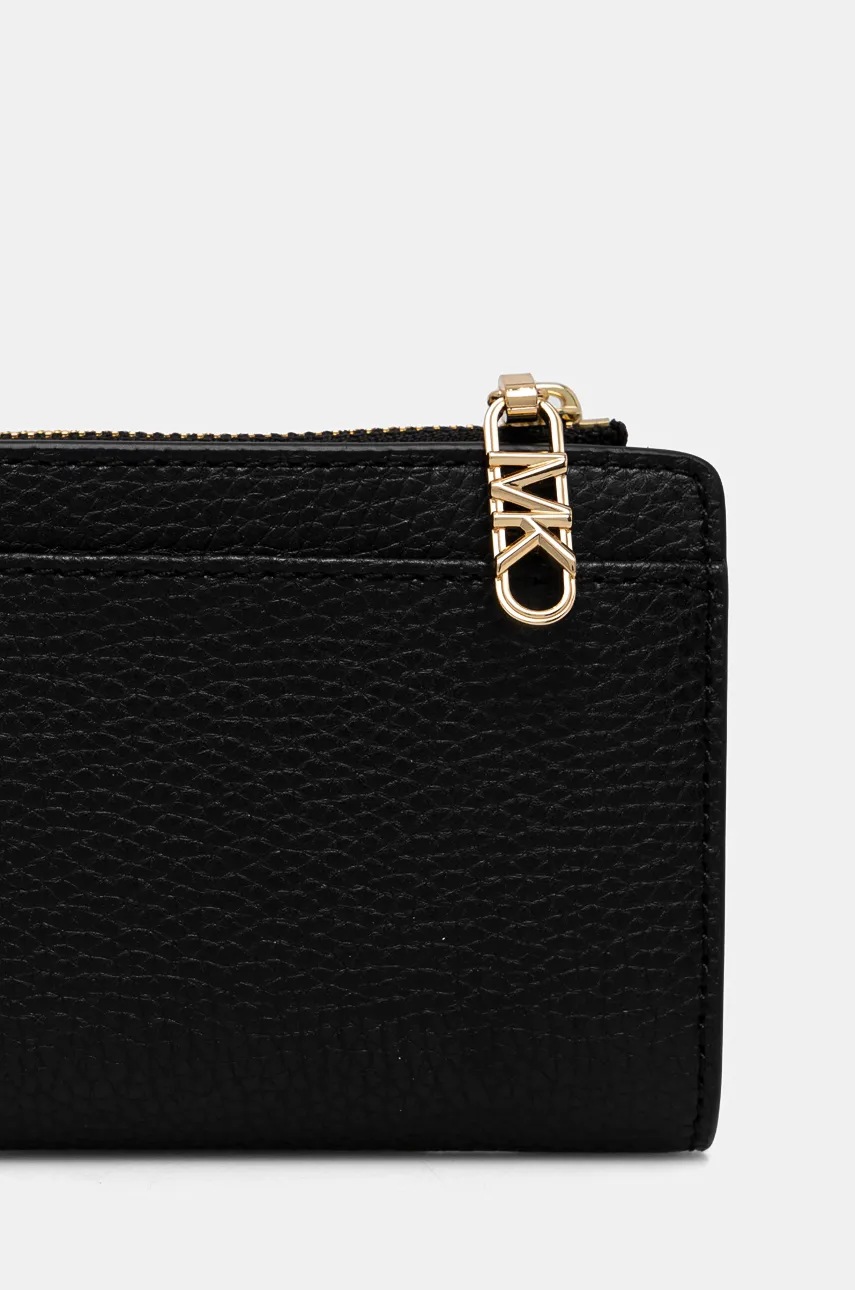 Шкіряний гаманець MICHAEL Michael Kors жіночий колір чорний 32S4G8ED7L 