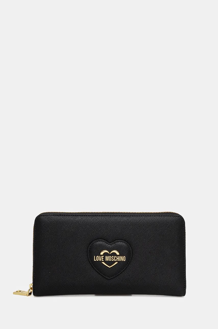

Портмоне Love Moschino дамски в черно JC5736PP0L, Черен
