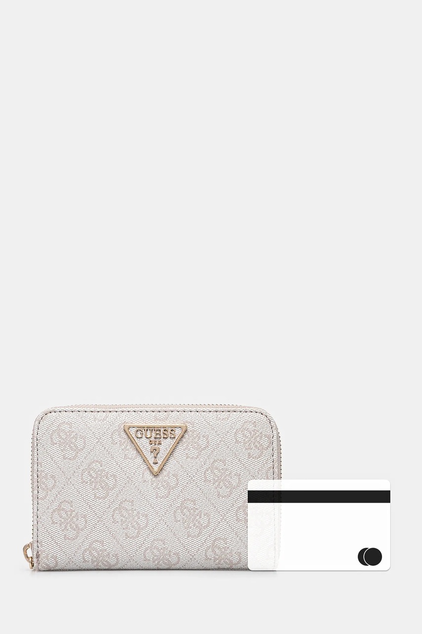 Гаманець Guess жіночий колір бежевий SWSG85 00140 
