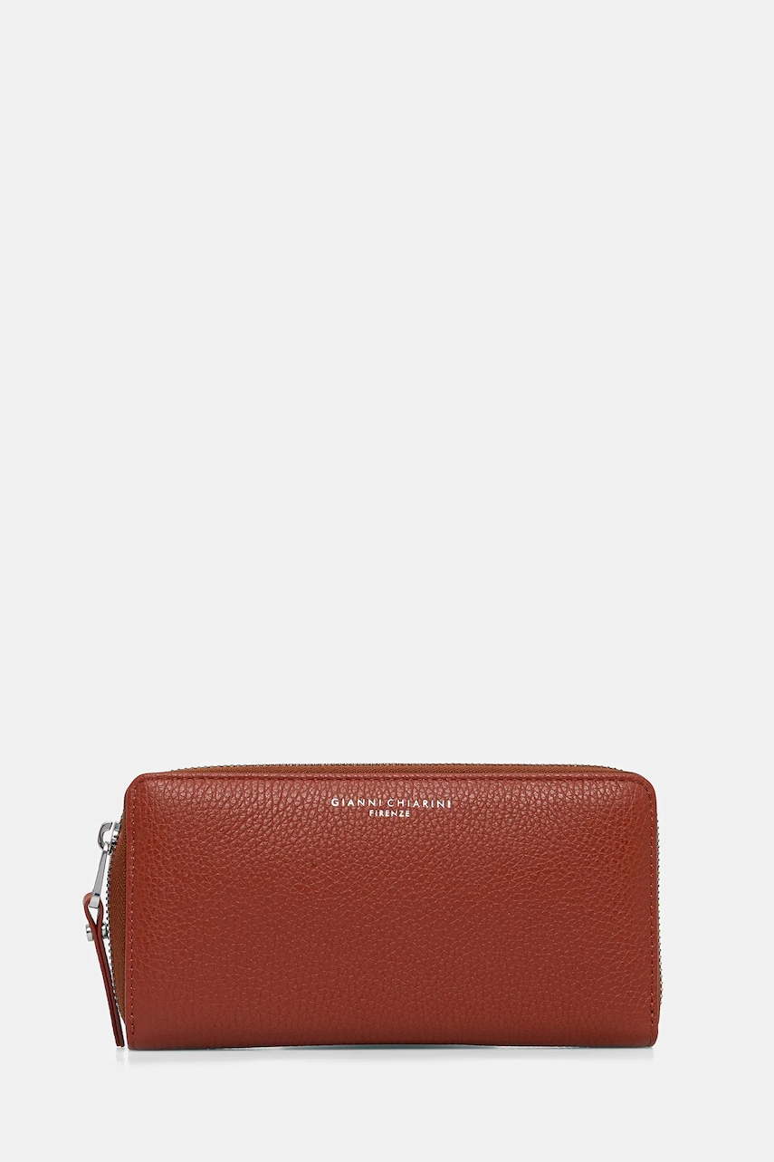 Gianni Chiarini portofel de piele culoarea bordo, PF 5042 GRN