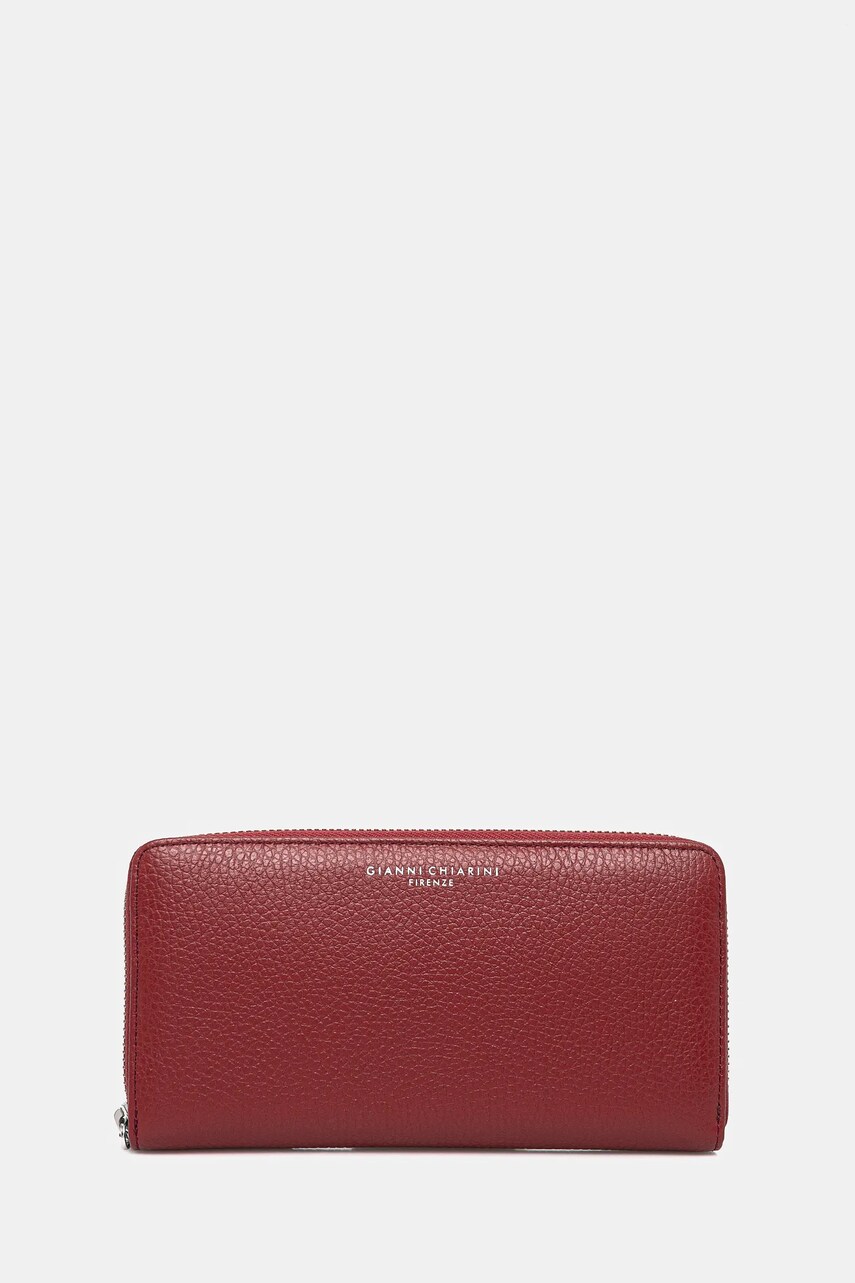 Gianni Chiarini portofel de piele femei, culoarea bordo, PF 5042 GRN