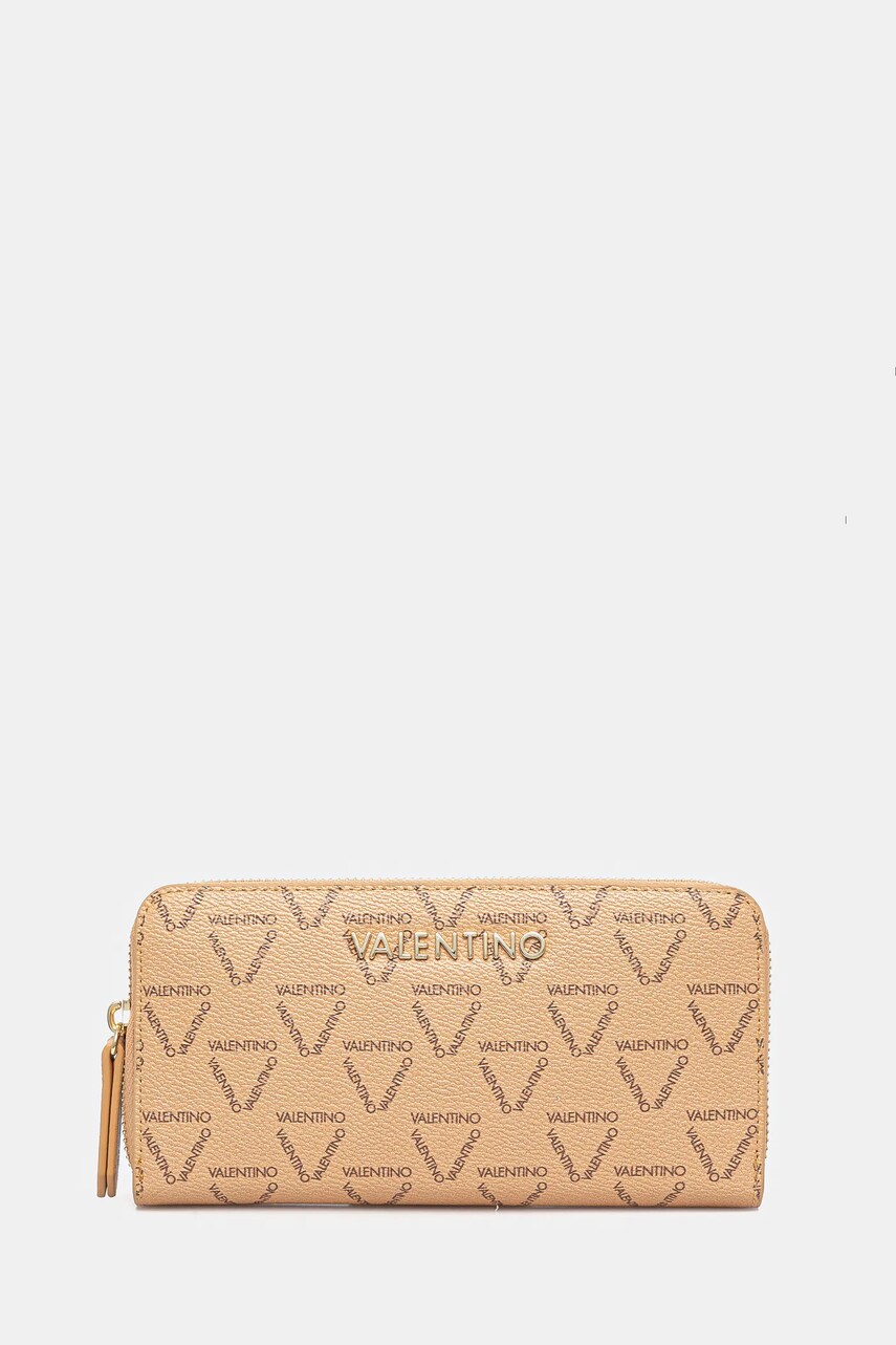 Peněženka Valentino Bags béžová barva, VPS8GT155