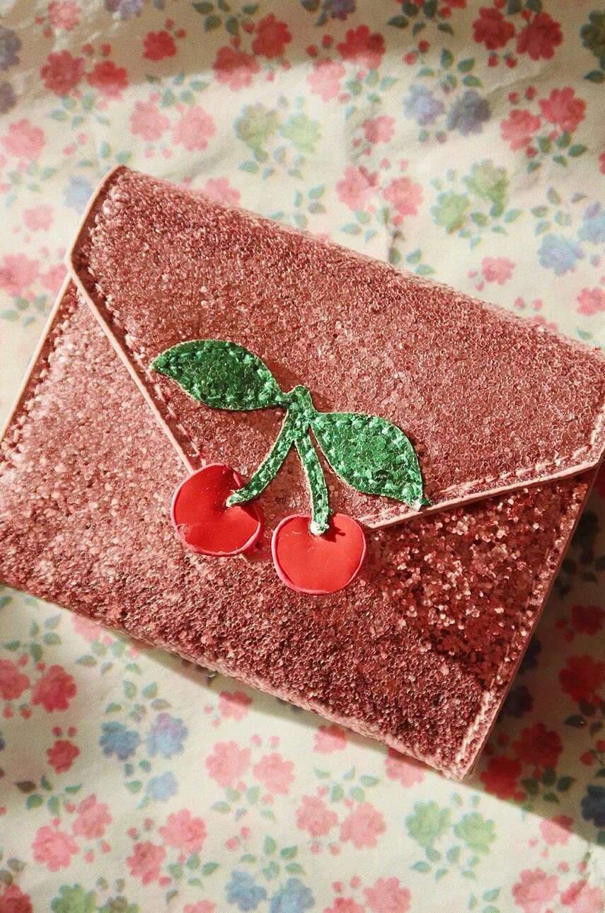 

Детски портфейл Konges Sløjd LOVE LETTER WALLET момичешки в розово KS101573, Розов
