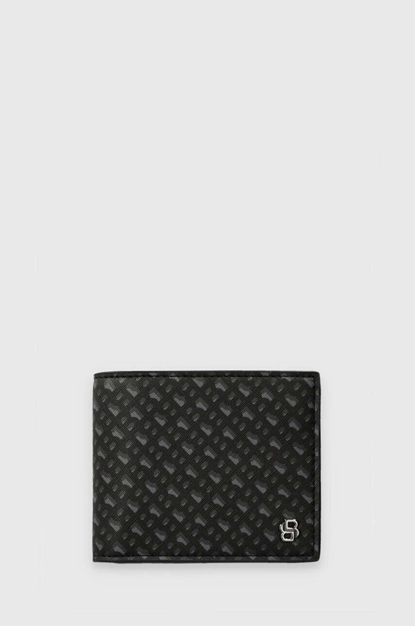 BOSS portofel de piele barbati, culoarea negru, 50523962 BOSS portofel de piele barbati, culoarea negru, 50523962
