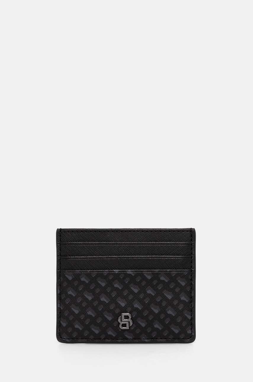 BOSS carcasa din piele culoarea negru, 50523971