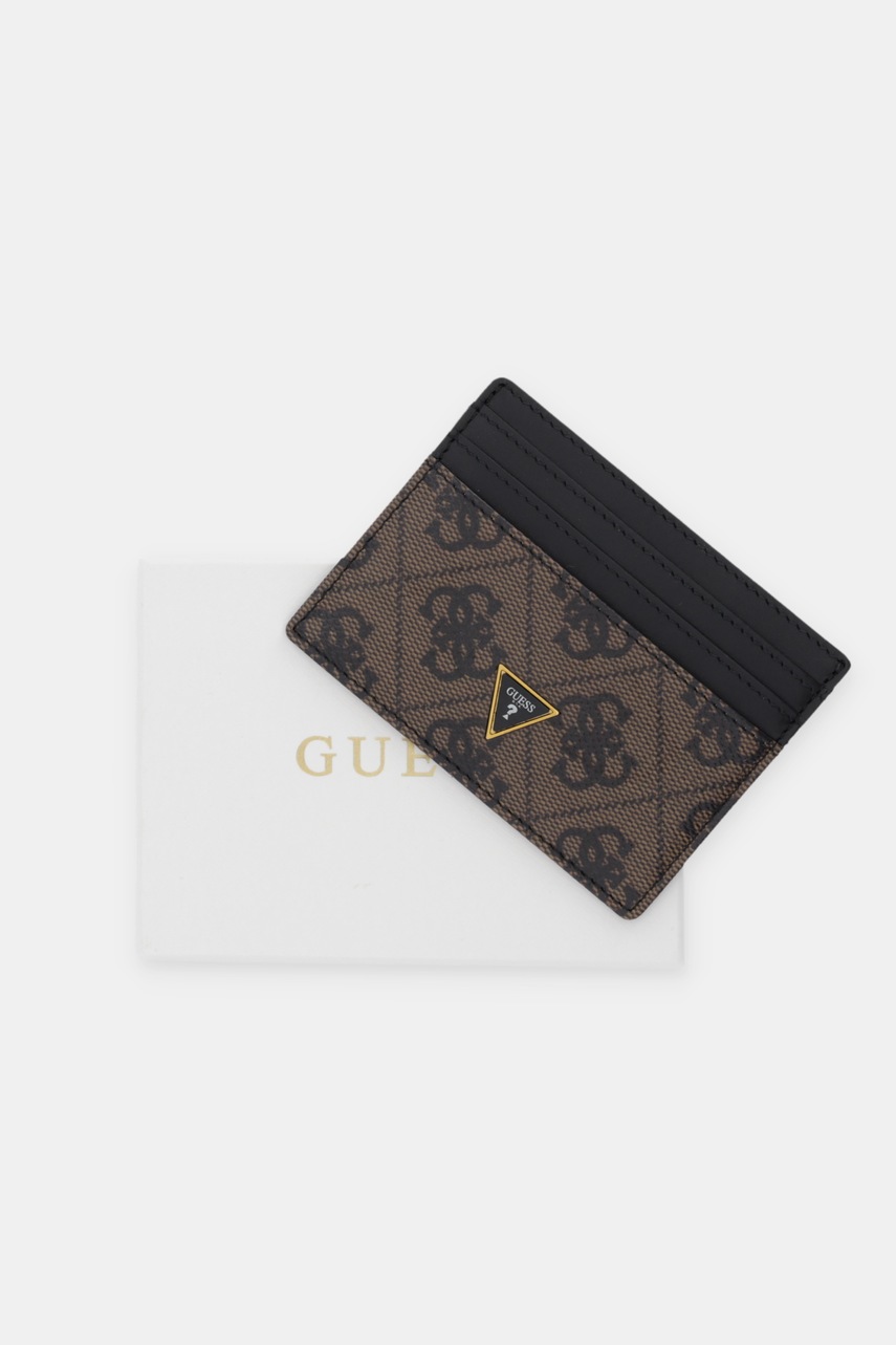 Δερμάτινη θήκη για κάρτες Guess MITO φωτογραφία