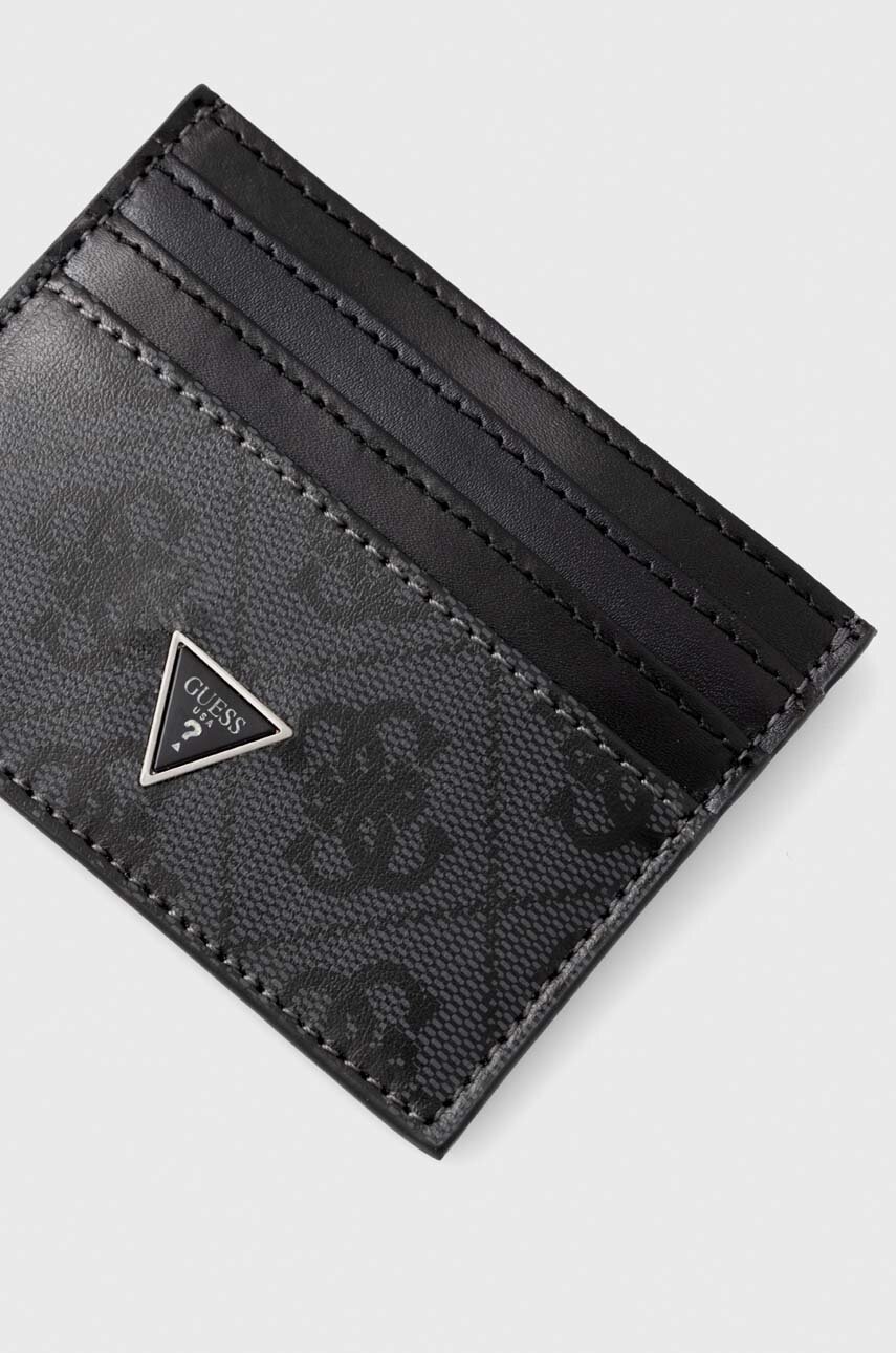 Δερμάτινη θήκη για κάρτες Guess MITO φωτογραφία